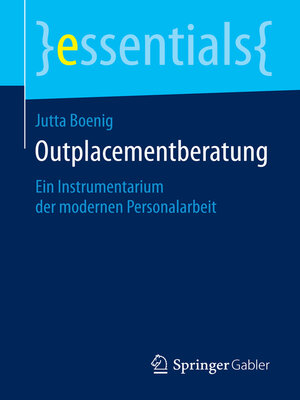 cover image of Outplacementberatung